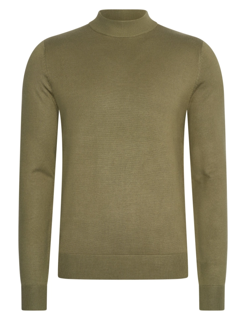 imagem de Mario Russo Turtle Neck Trui Tarmac Verde1