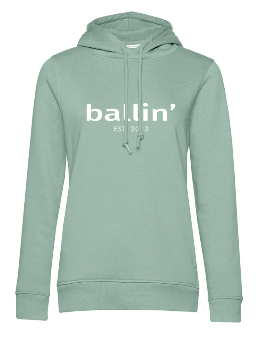 imagem de Ballin Est. 2013 Wmn Hoodie Verde1