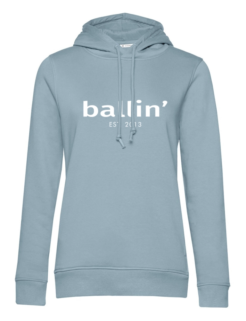 imagem de Ballin Est. 2013 Wmn Hoodie Azul1