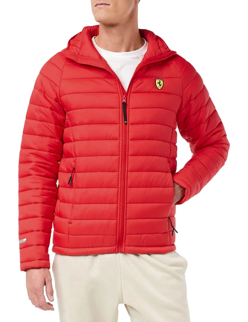 imagem de Ferrari Quilted Jacket Vermelho6