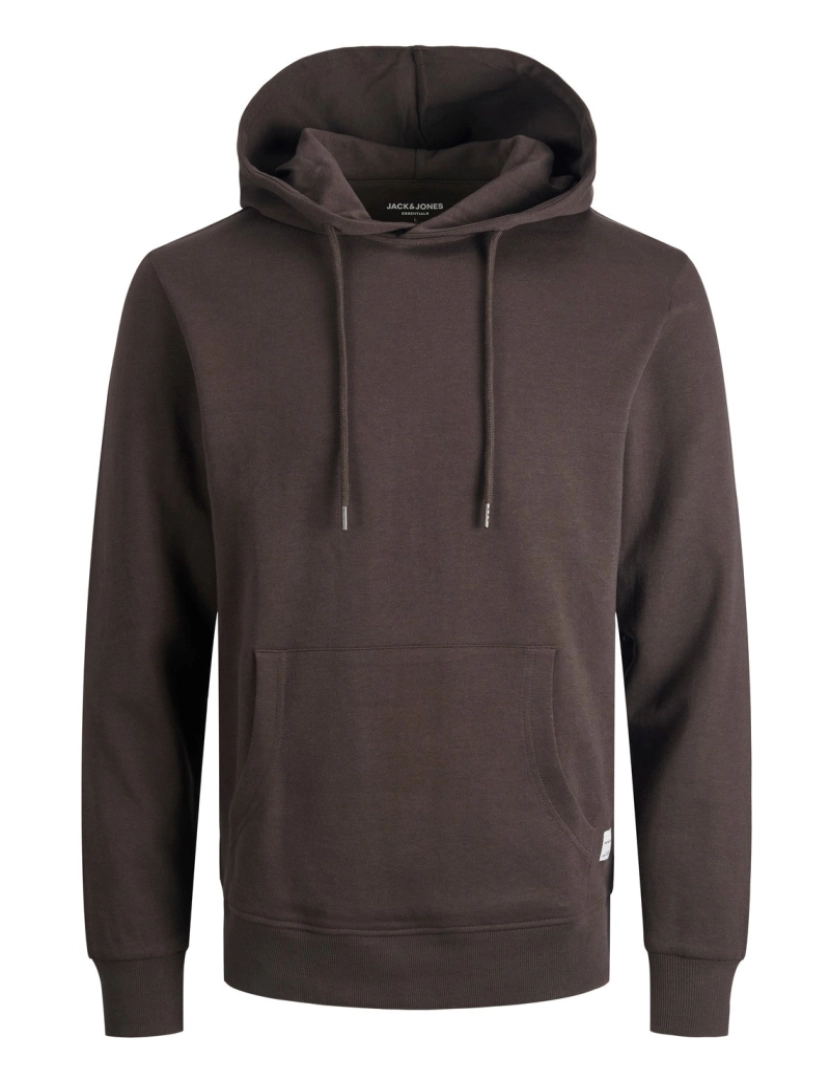 Jack & Jones - Jack & Jones JJebasic Sweat Hood  Marrom