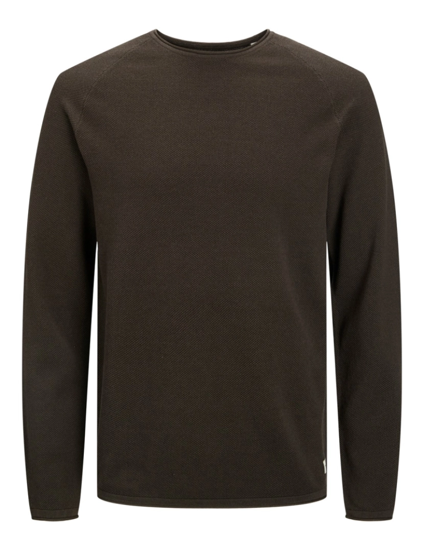 imagem de Jack & Jones JJehill Knit Crew Neck  Marrom1