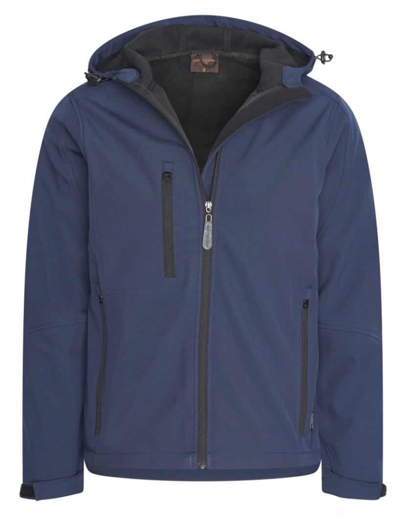 Cappuccino Italia - Cappuccino Italia Softshell Hood Jacket Navy Azul