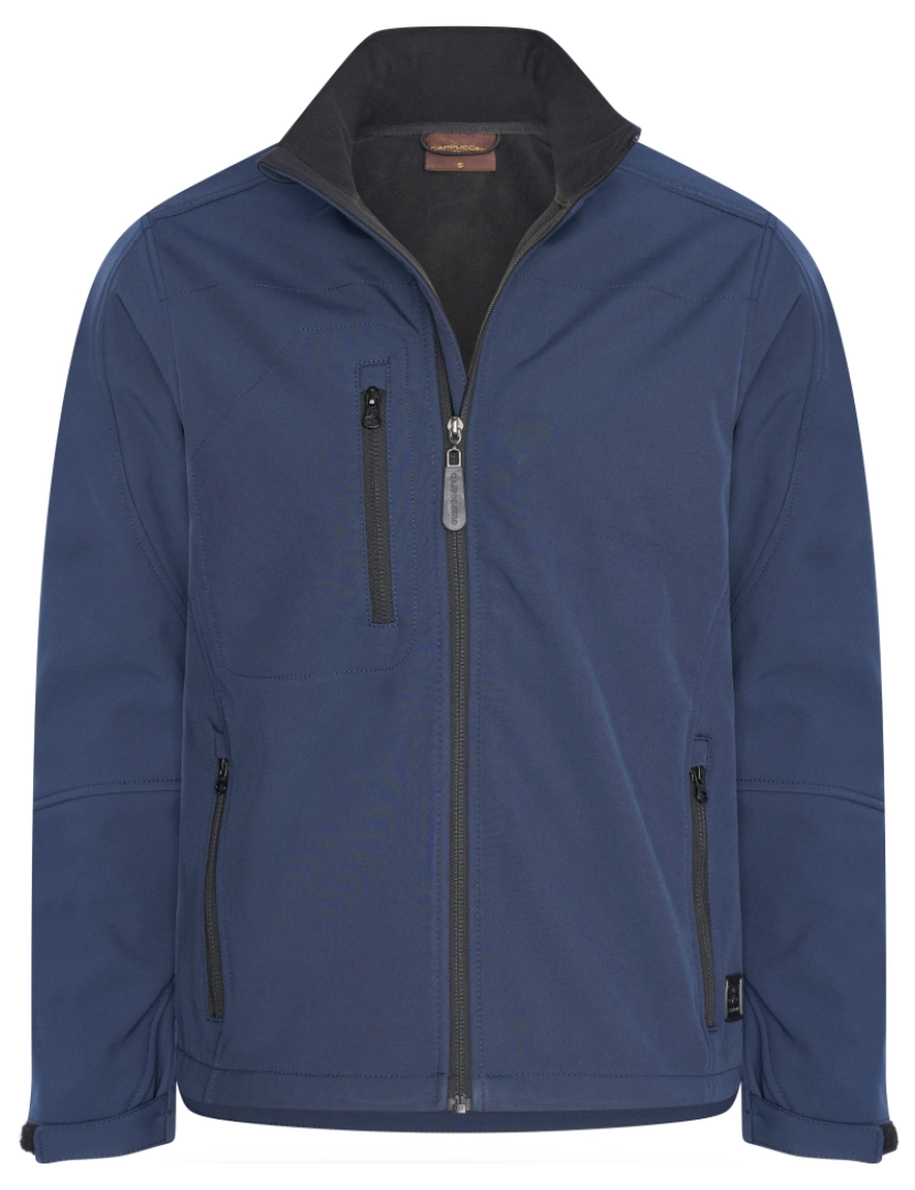 imagem de Cappuccino Italia Softshell Zip Jacket Navy Azul2