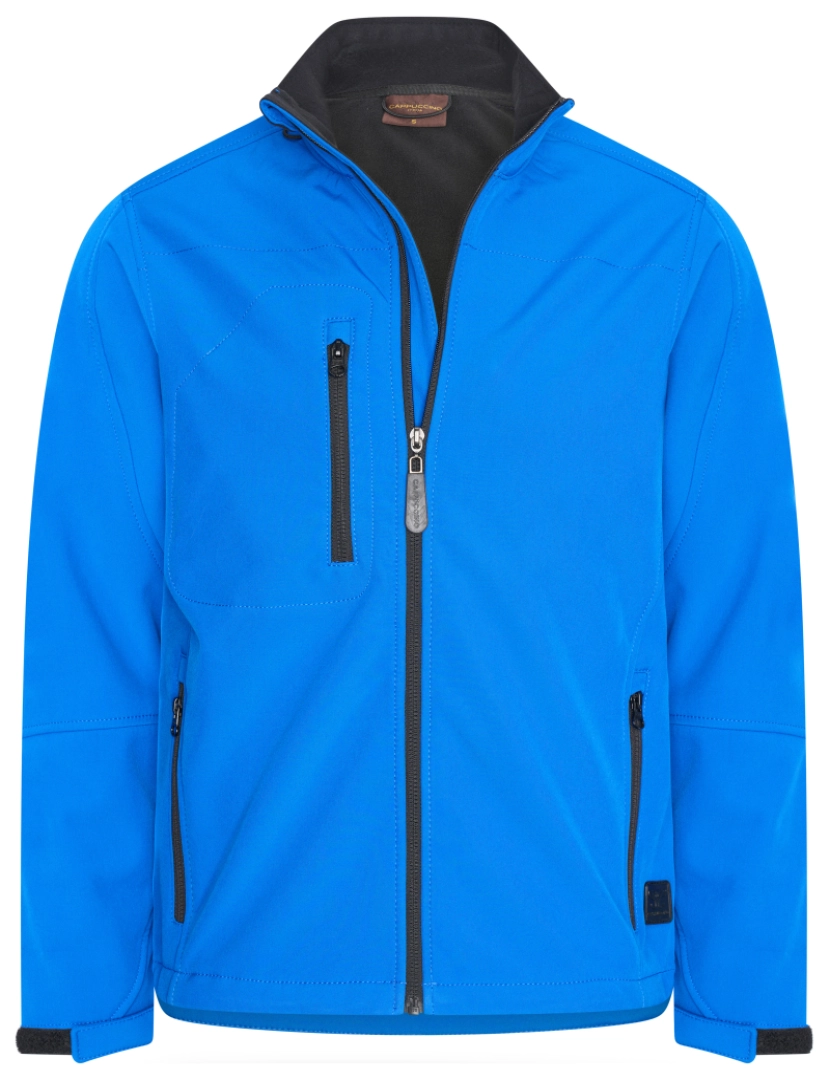 imagem de Cappuccino Italia Softshell Zip Jacket Royal Azul1