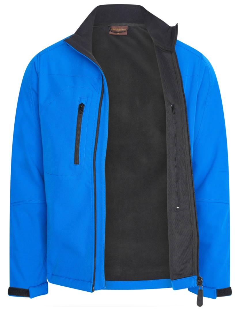 imagem de Cappuccino Italia Softshell Zip Jacket Royal Azul3