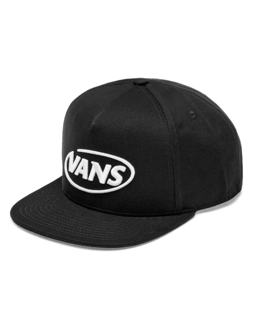 imagem de Vans Hi Def Commercia Snapback Cap Black Negro2