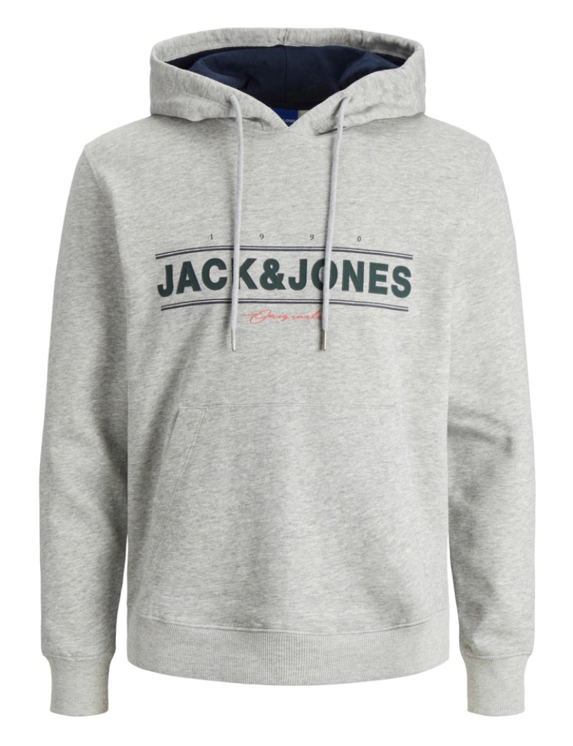 imagem de Jack & Jones Jorfriday Sweat Hood  Cinza1