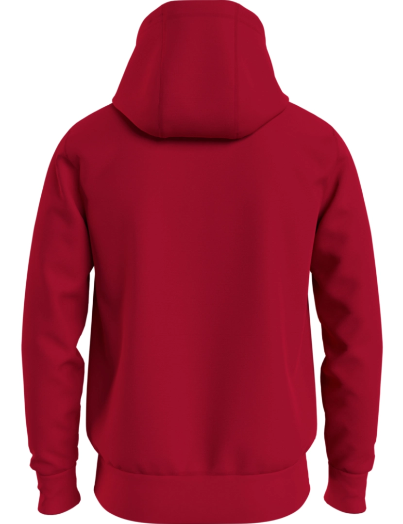 imagem de Tommy Hilfiger Logo Hoodie Vermelho3