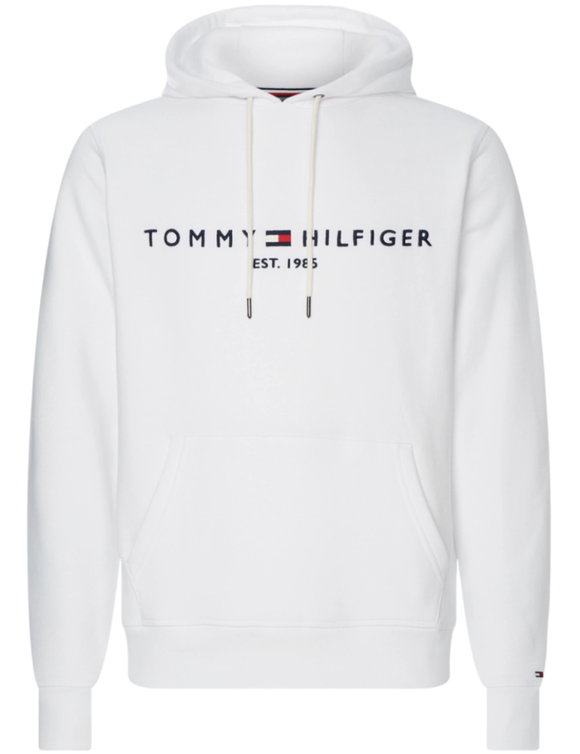 imagem de Tommy Hilfiger Logo Hoodie Branco2