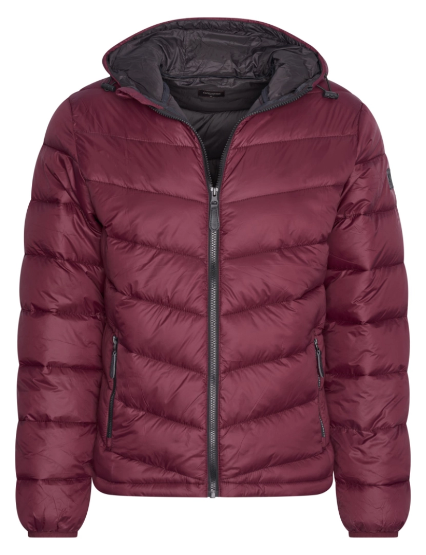 Cappuccino Italia - Cappuccino Italia Hooded Winter Jacket Burgundy Vermelho