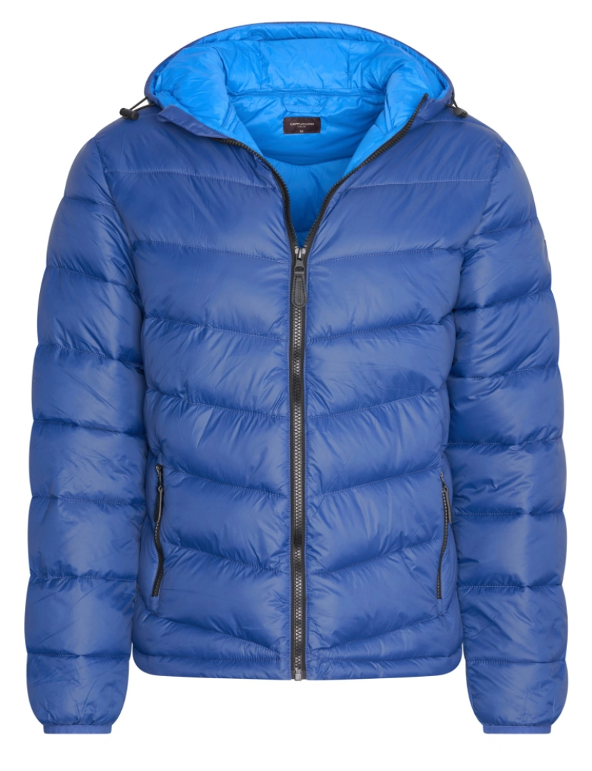 imagem de Cappuccino Italia Hooded Winter Jacket Navy Azul1