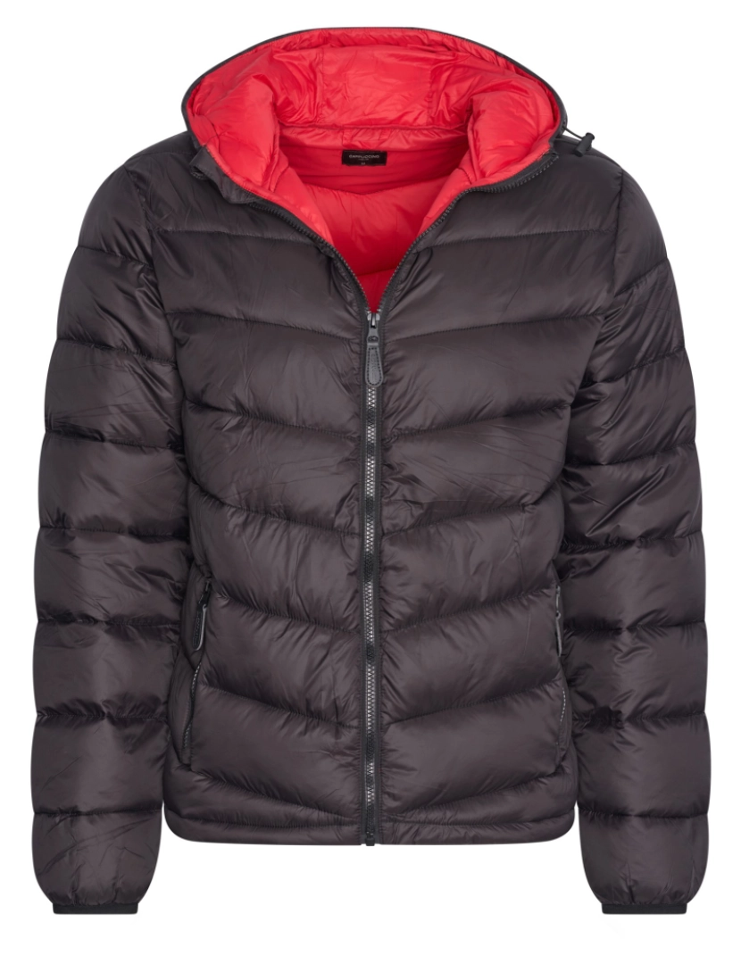 imagem de Cappuccino Italia Hooded Winter Jacket Zwart Negro2