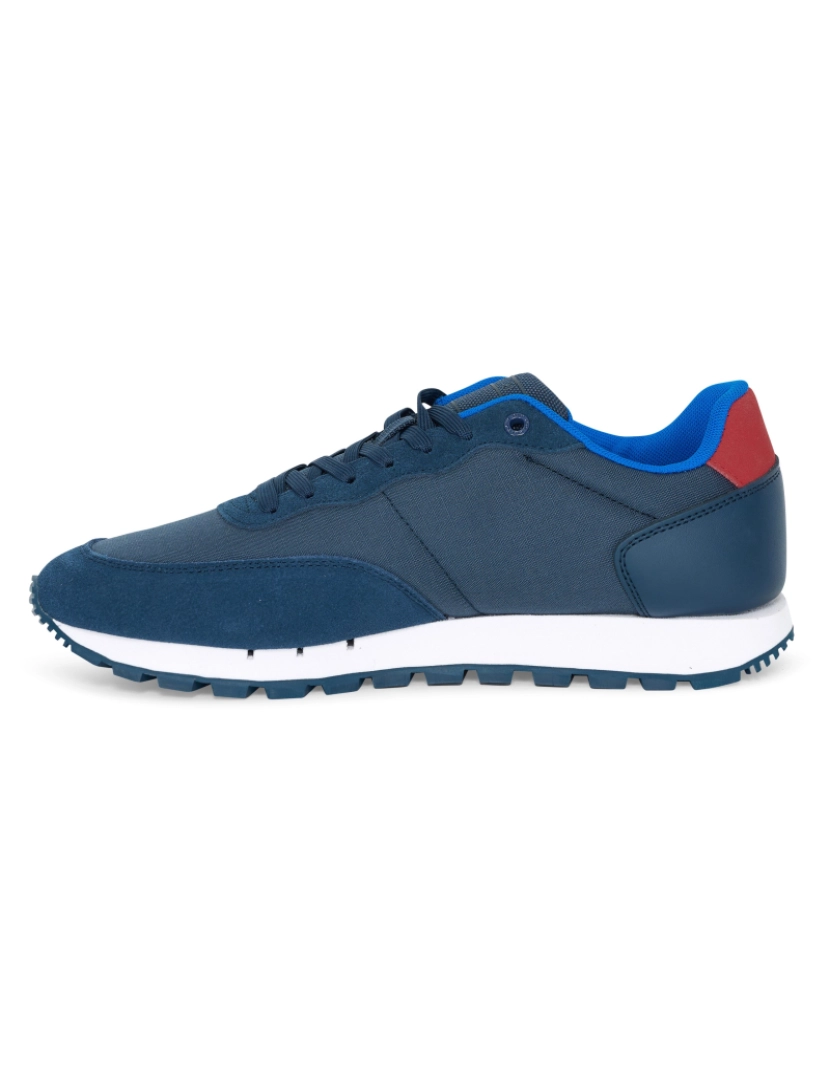 imagem de Tommy Jeans Leather Runner Azul4