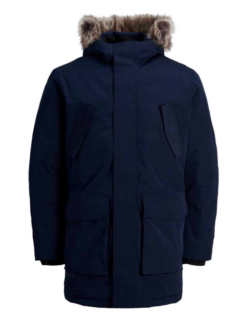 imagem de Jack & Jones Jcomeyland Hybrid Down Parka Azul2