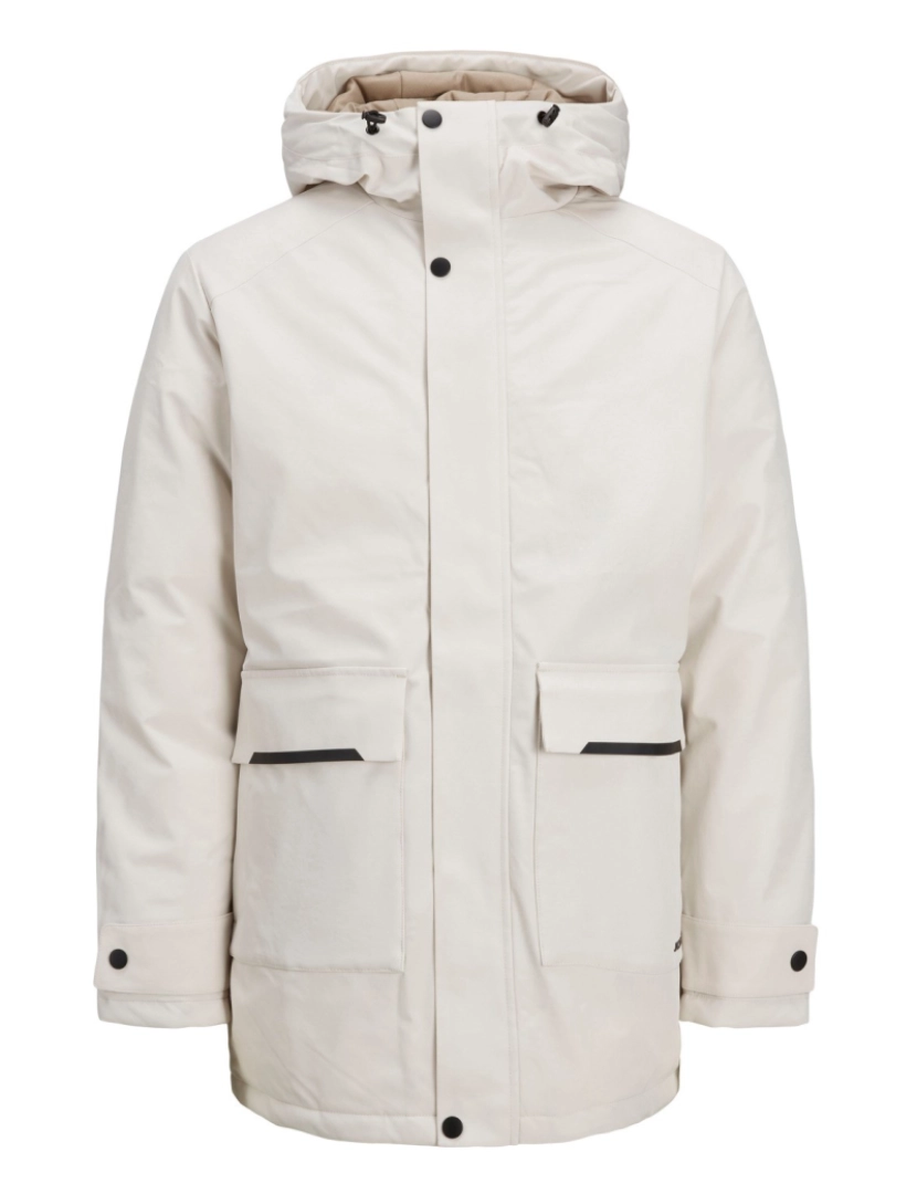 imagem de Jack & Jones JJetiko Parka Bege1