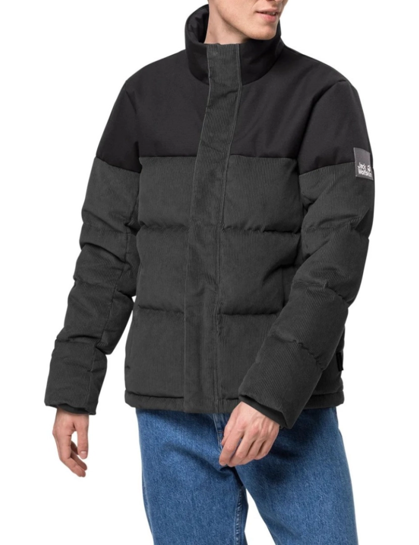 imagem de Jack Wolfskin Nature Corduroy Jacket Negro4