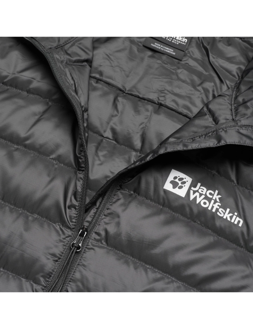 imagem de Jack Wolfskin Pack&Go Down Jacket Negro3