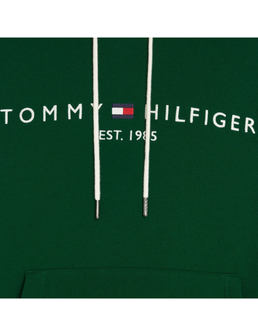 imagem de Tommy Hilfiger Logo Hoodie Verde4