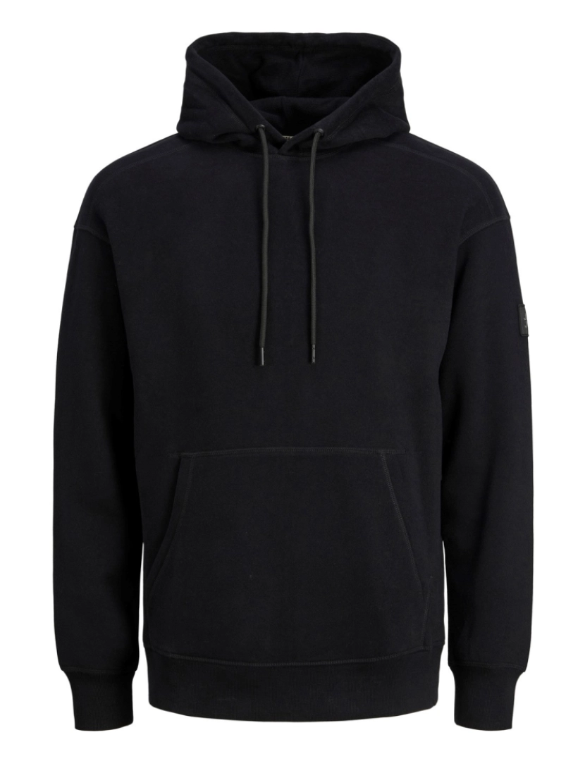 imagem de Jack & Jones Jcoclassic Waffle Sweat Hood  Negro1