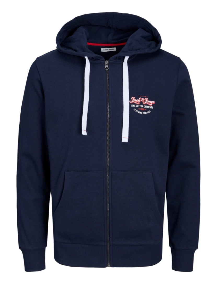 imagem de Jack & Jones Jjandy Sweat Zip Hood  Azul1