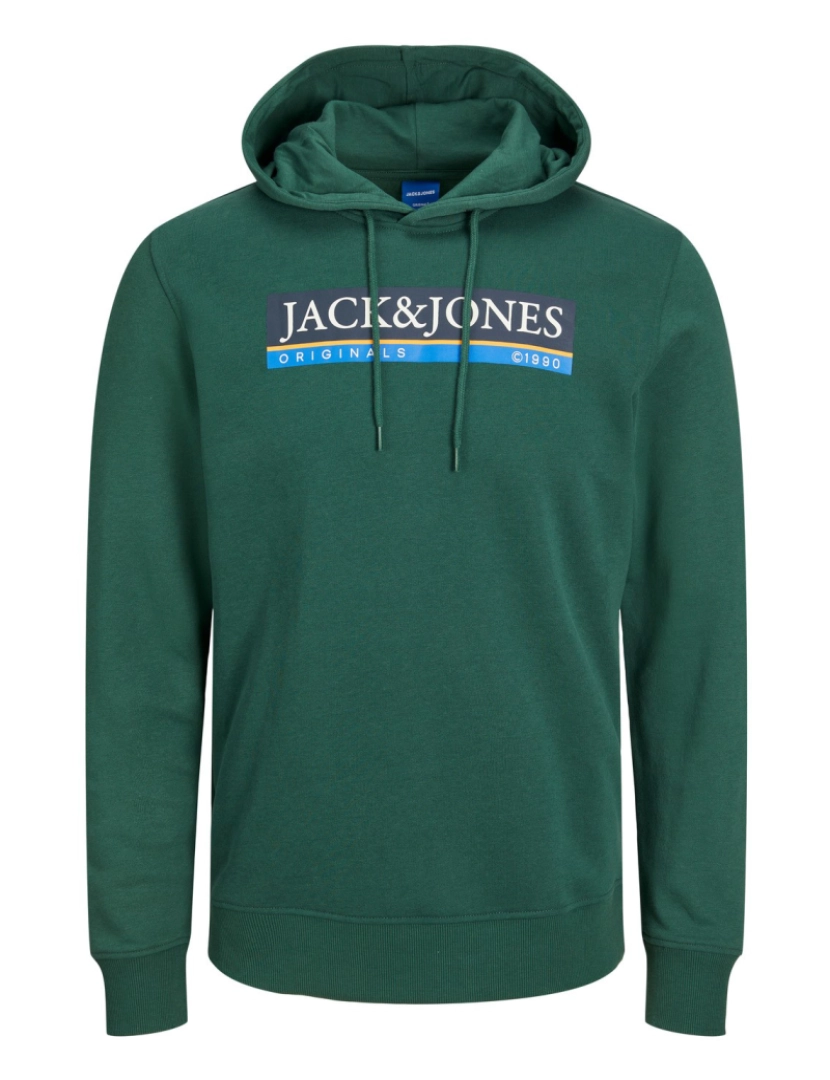 imagem de Jack & Jones Jorcody Sweat Hood  Verde1