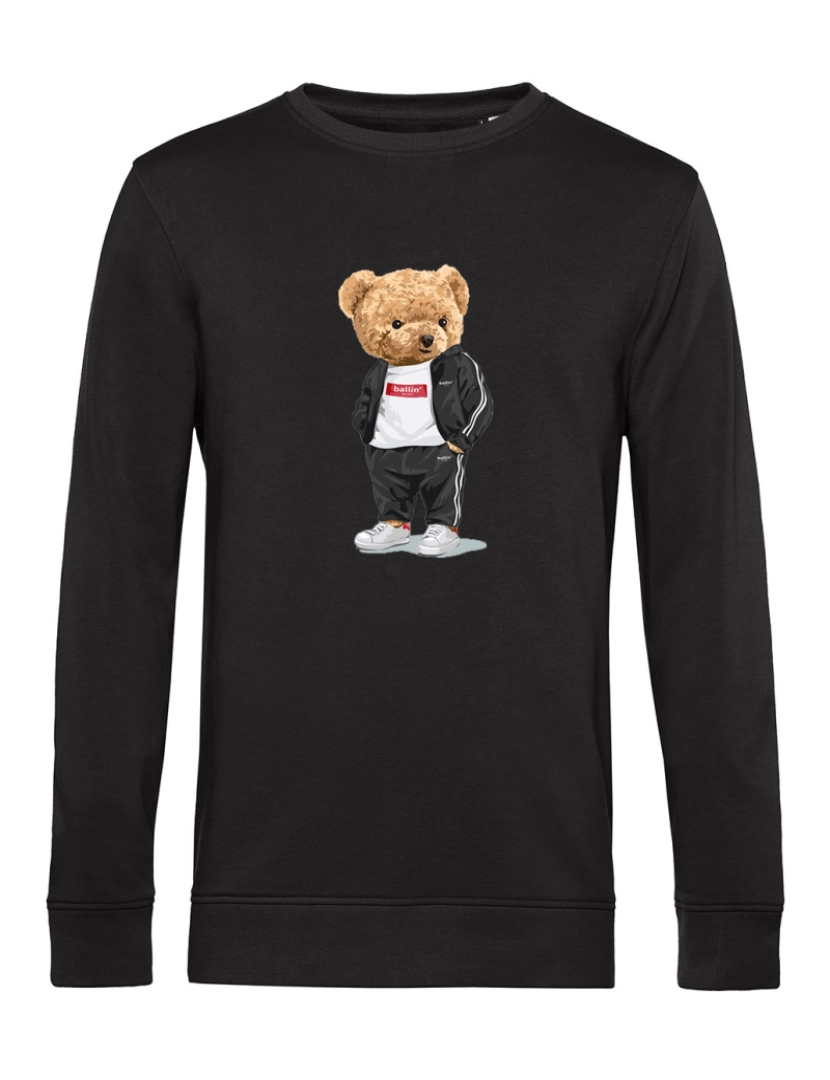 imagem de Ballin Est. 2013 Bear Tracksuit Sweater Negro2