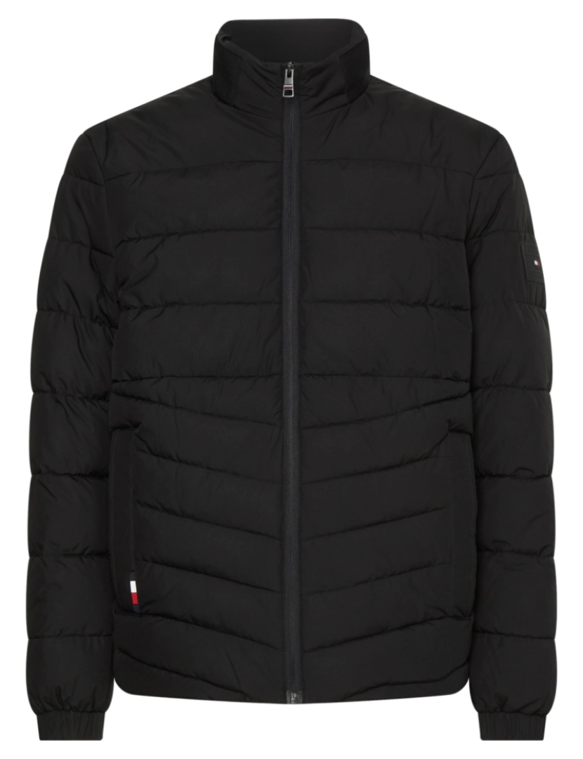 imagem de Tommy Hilfiger Branded Collar Jacket Negro2