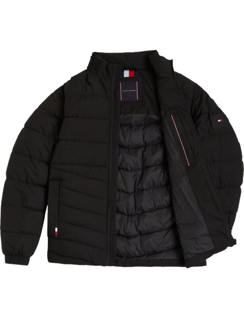 imagem de Tommy Hilfiger Branded Collar Jacket Negro4