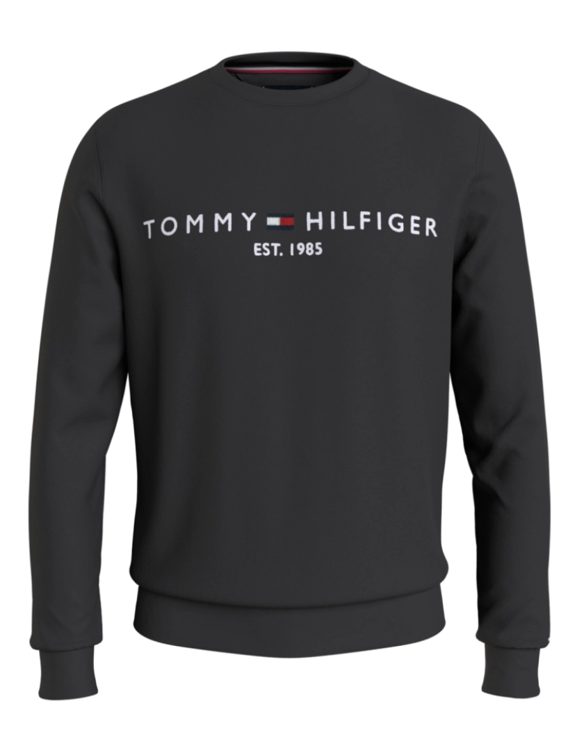 imagem de Tommy Hilfiger Logo Sweater Negro2