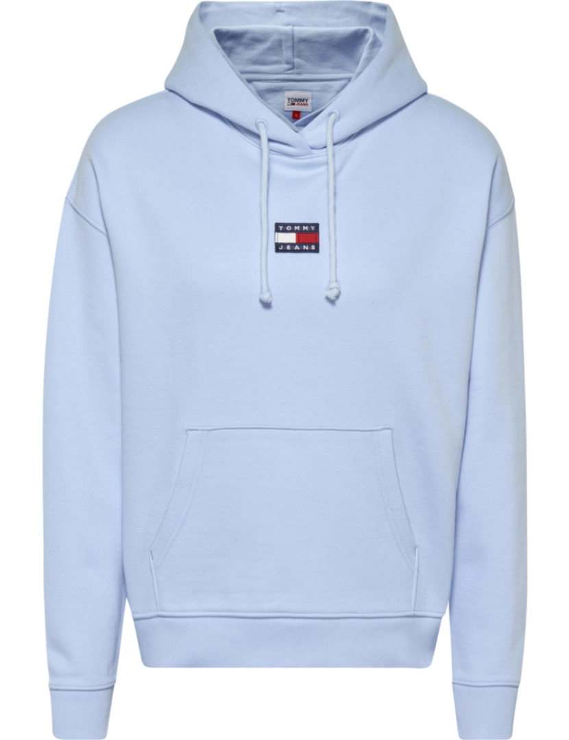 imagem de Tommy Jeans Center Badge Hoodie Azul1