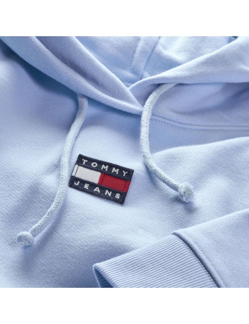 imagem de Tommy Jeans Center Badge Hoodie Azul4