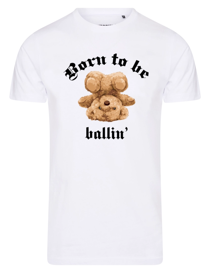 imagem de Ballin Est. 2013 Born To Be Tee Branco1