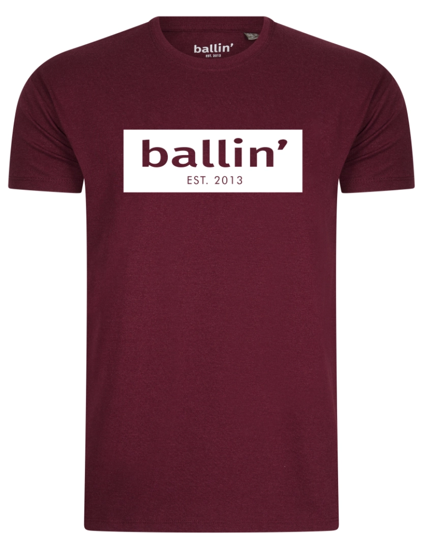 imagem de Ballin Est. 2013 Cut Out Logo Shirt Vermelho1