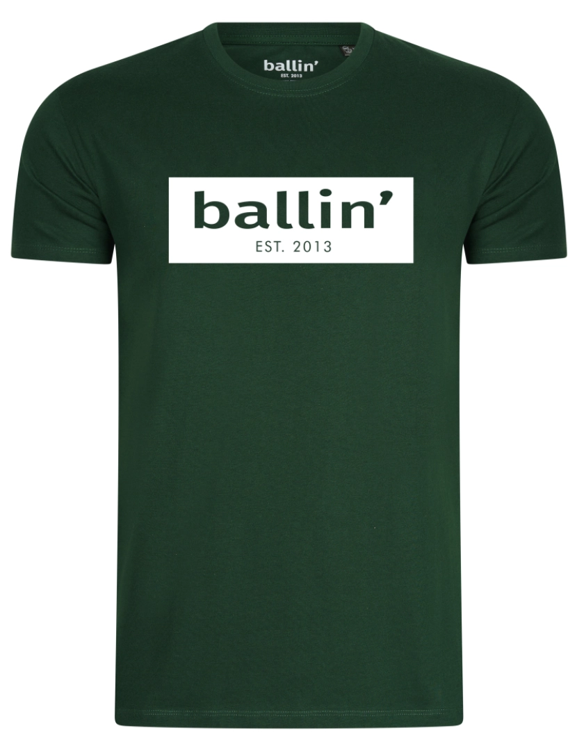 Ballin Est. 2013 - Ballin Est. 2013 Cut Out Logo Shirt Verde