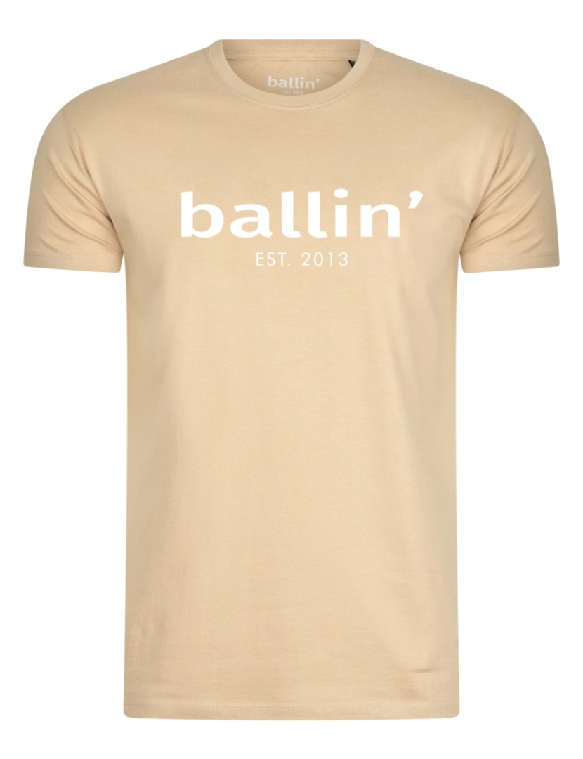 Ballin Est. 2013 - Ballin Est. 2013 Regular Fit Shirt Bege