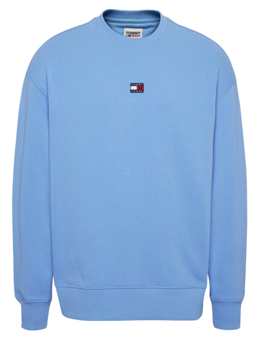 Tommy Jeans - Tommy Jeans Relax Badge Crew Sweater Azul