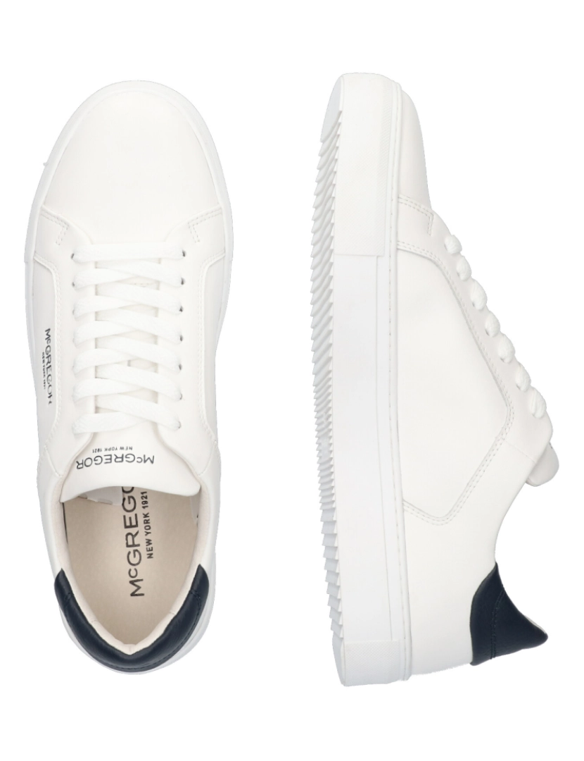 imagem de McGregor Hamilton Wit/Navy Branco4