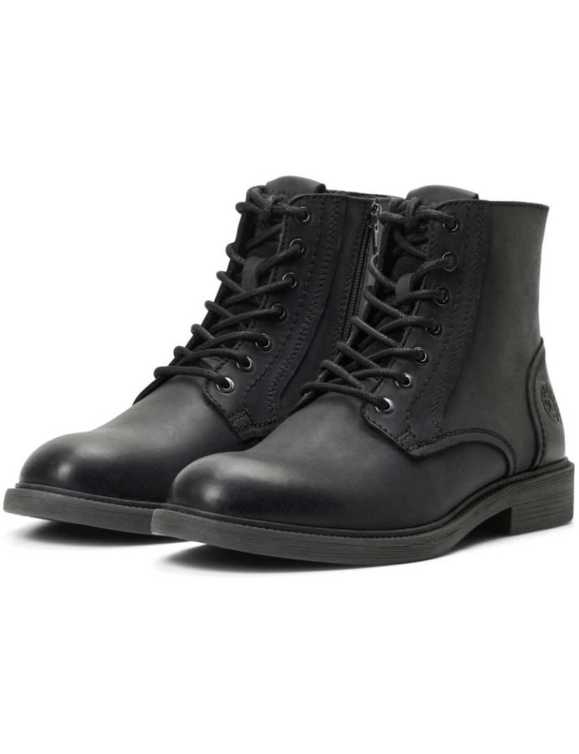 imagem de Jack & Jones Jfw Karl Leather Boot Negro3