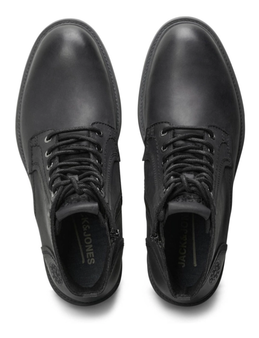 imagem de Jack & Jones Jfw Karl Leather Boot Negro4