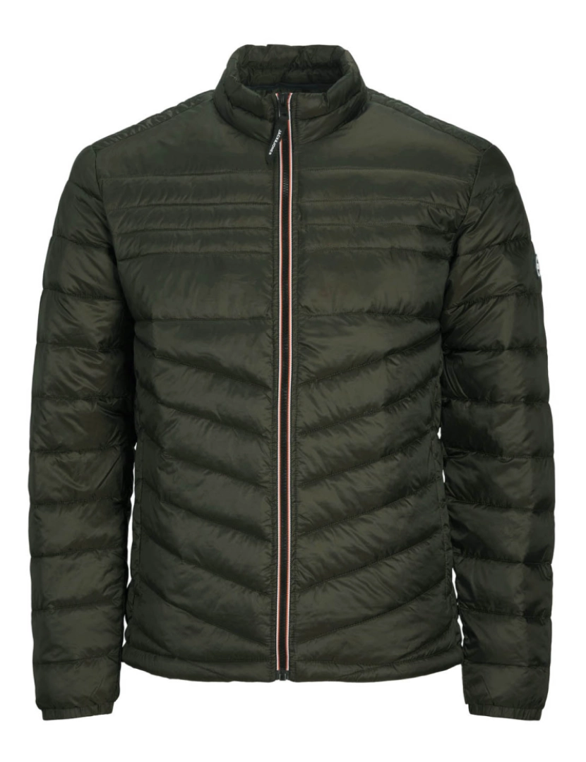 Jack & Jones - Jack & Jones Jje Hero Puffer Collar  Verde