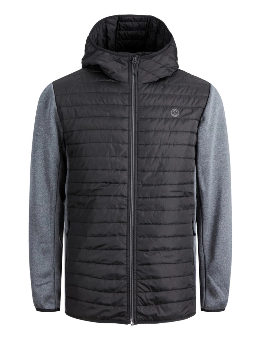 Jack & Jones - Jack & Jones Jje Multi Quilted Jacket Negro