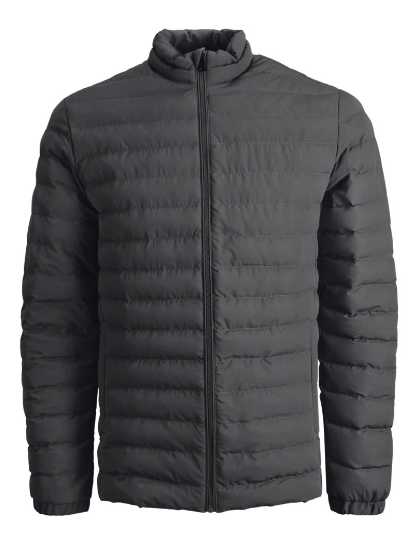 imagem de Jack & Jones Jje Recycle Puffer Collar Cinza1