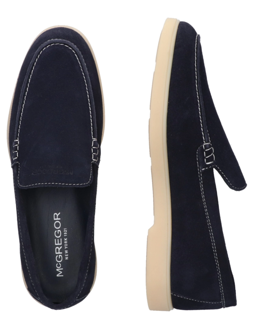 imagem de McGregor Loafer Lewis Navy Azul4