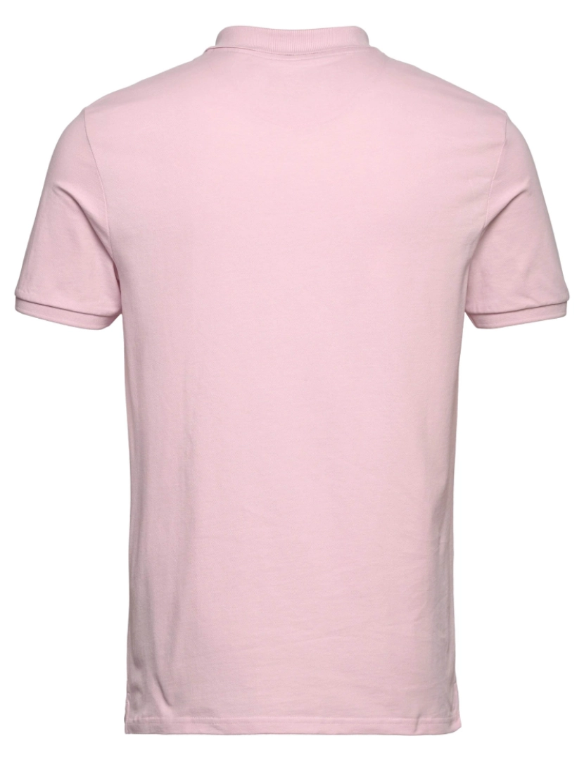 imagem de Lyle & Scott Plain Polo Shirt Rosa3