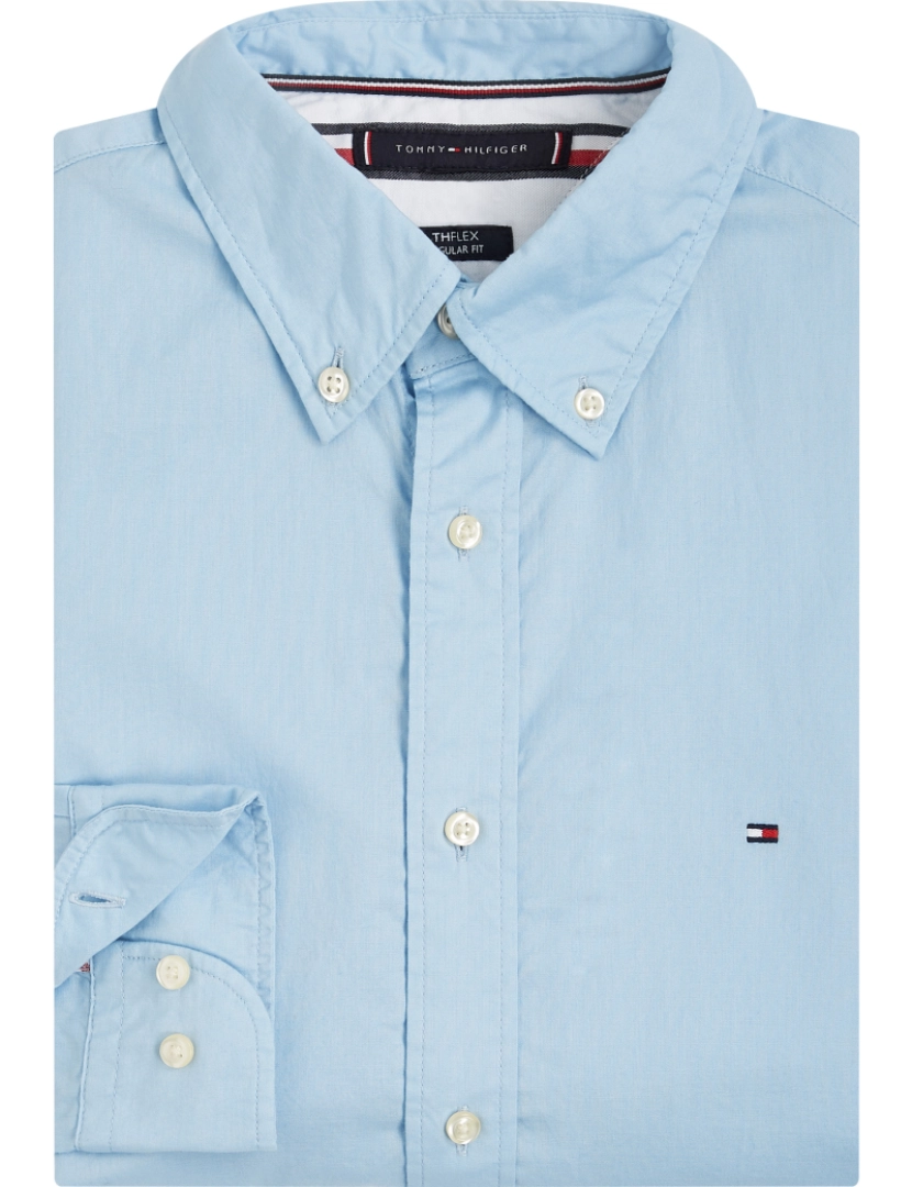 imagem de Tommy Hilfiger Core Flex Poplin Azul4