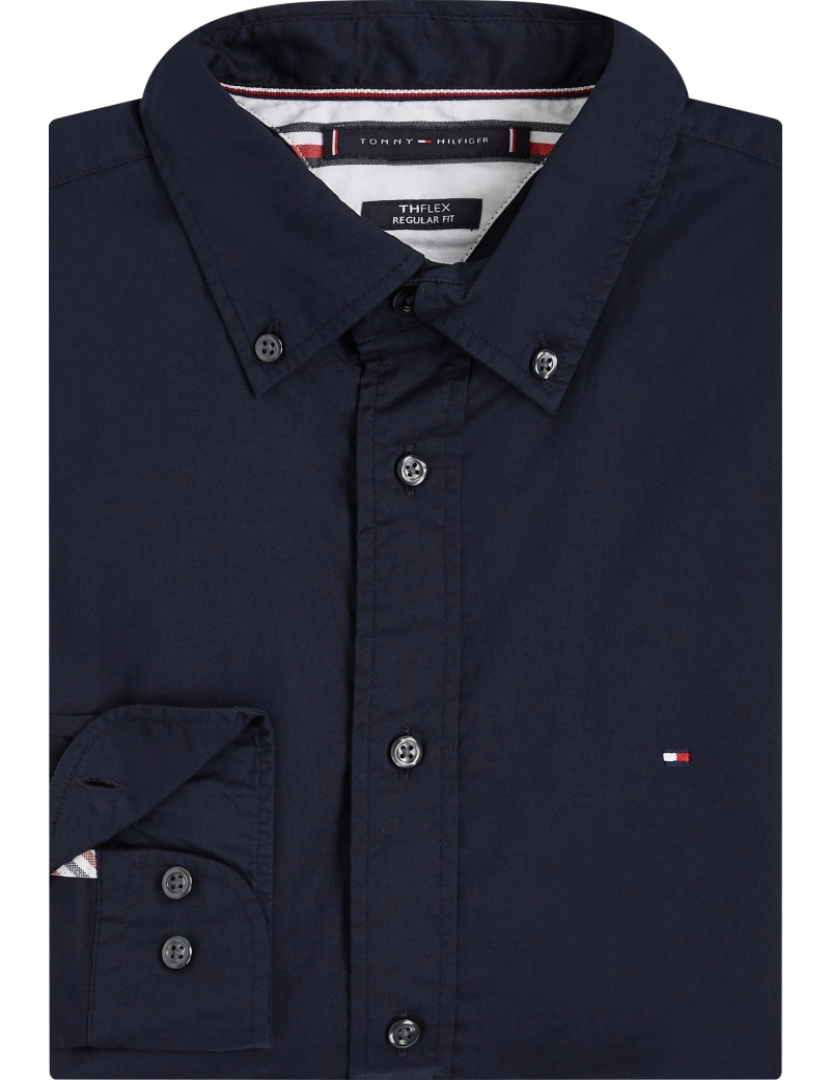 imagem de Tommy Hilfiger Core Flex Poplin Azul4