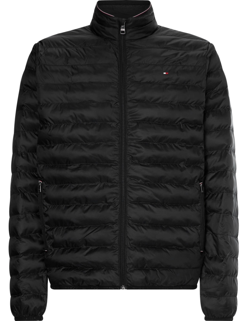 Tommy Hilfiger - Tommy Hilfiger Core Packable Circular Jacket Negro