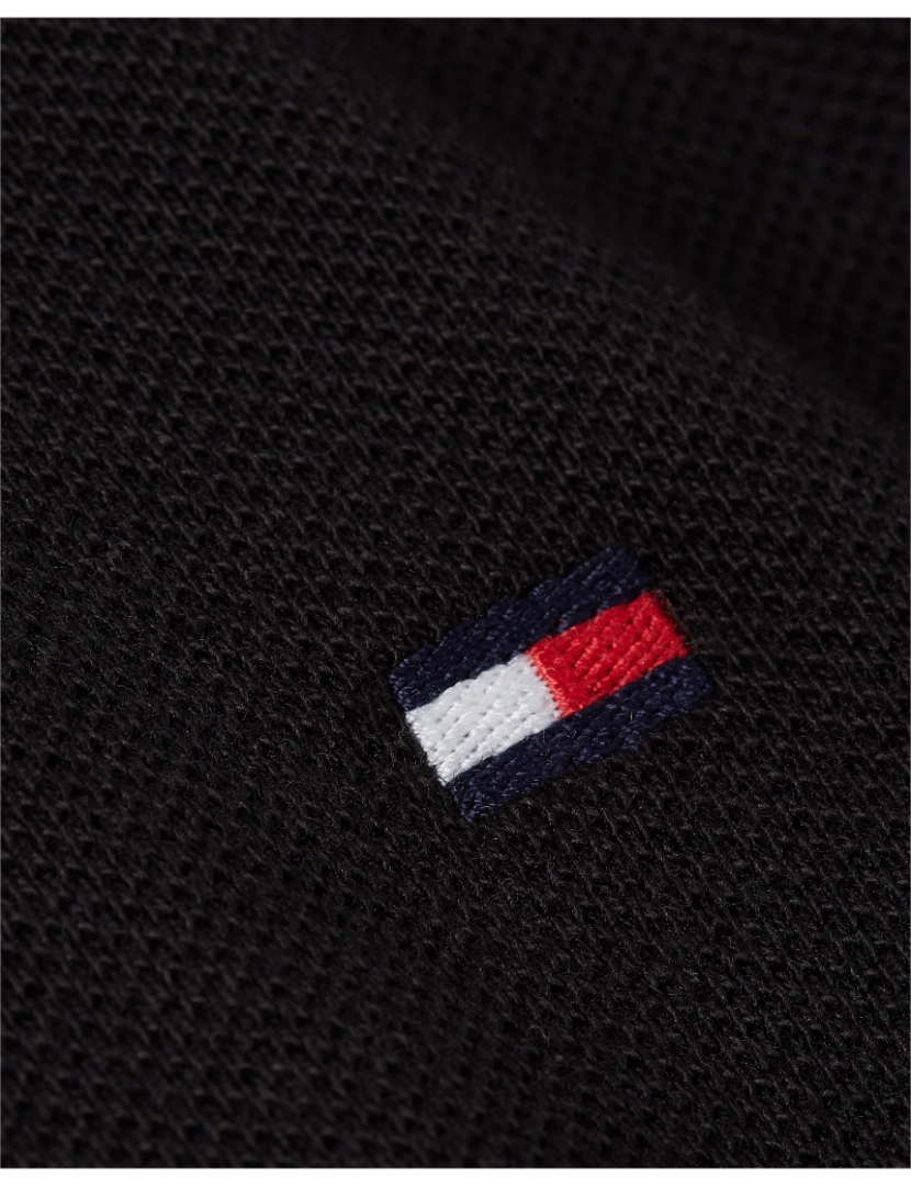 imagem de Tommy Hilfiger Core Tipped Slim Polo Negro6