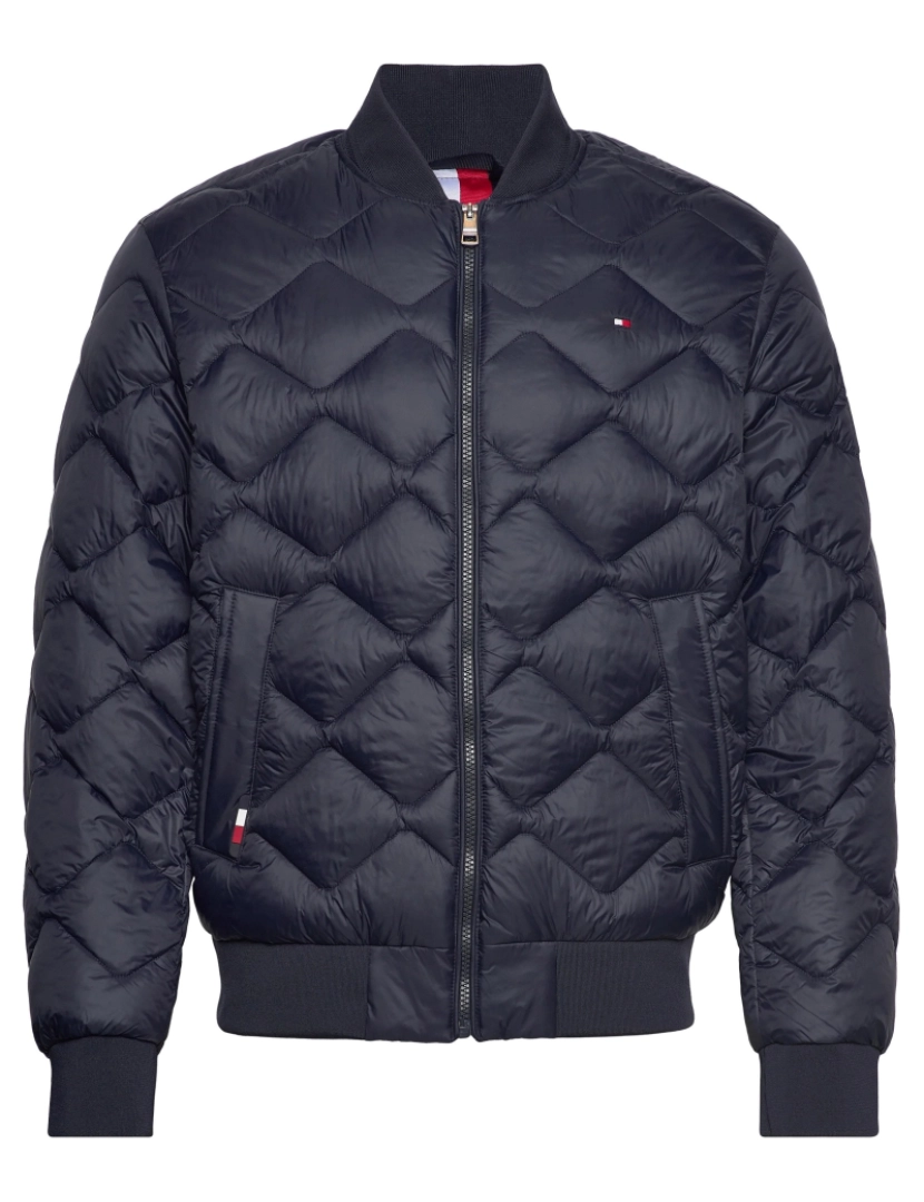 Tommy Hilfiger - Tommy Hilfiger Quilted Bomber Azul